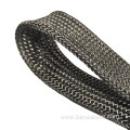 High temperature resistance carbon braid cable sleeve